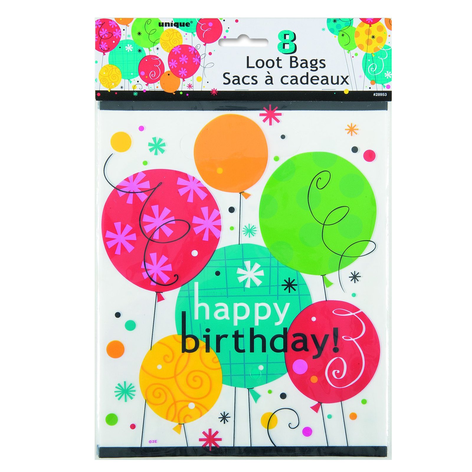 Breezy Birthday Treat Bags (8 count)