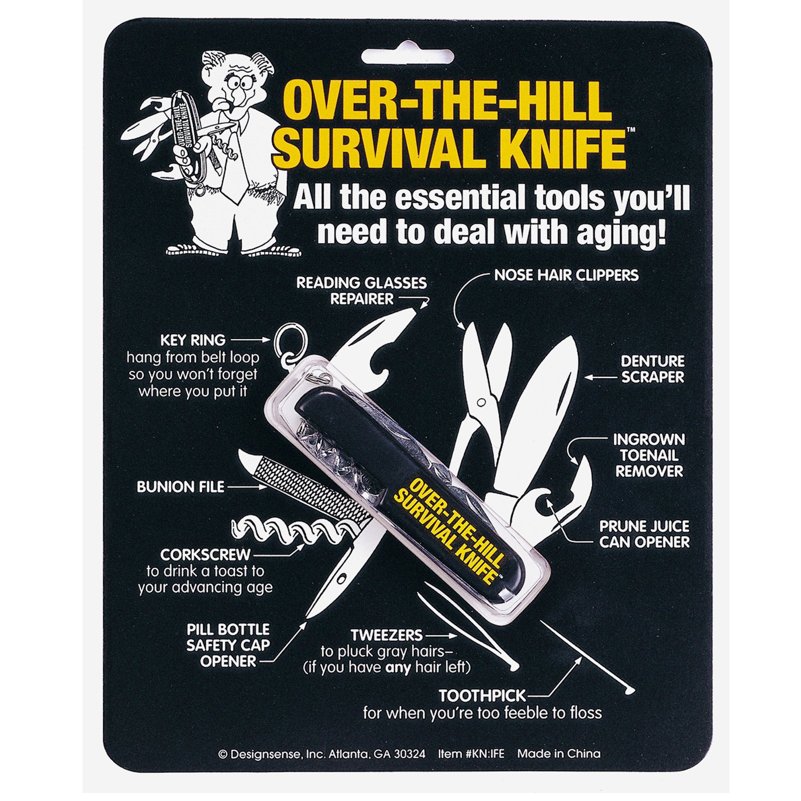 Over the Hill Survival Knife