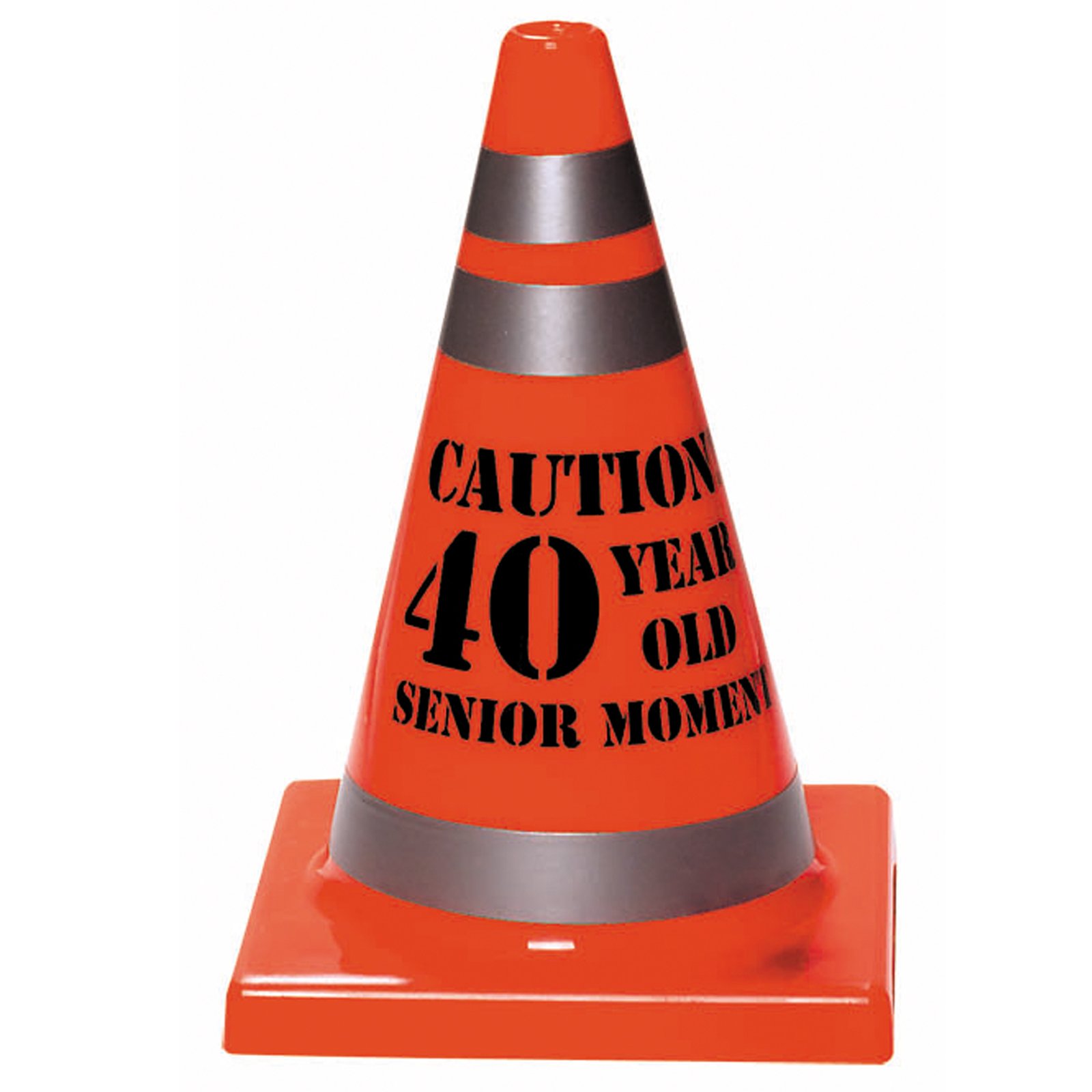 Senior Moment "40" Construction Cone