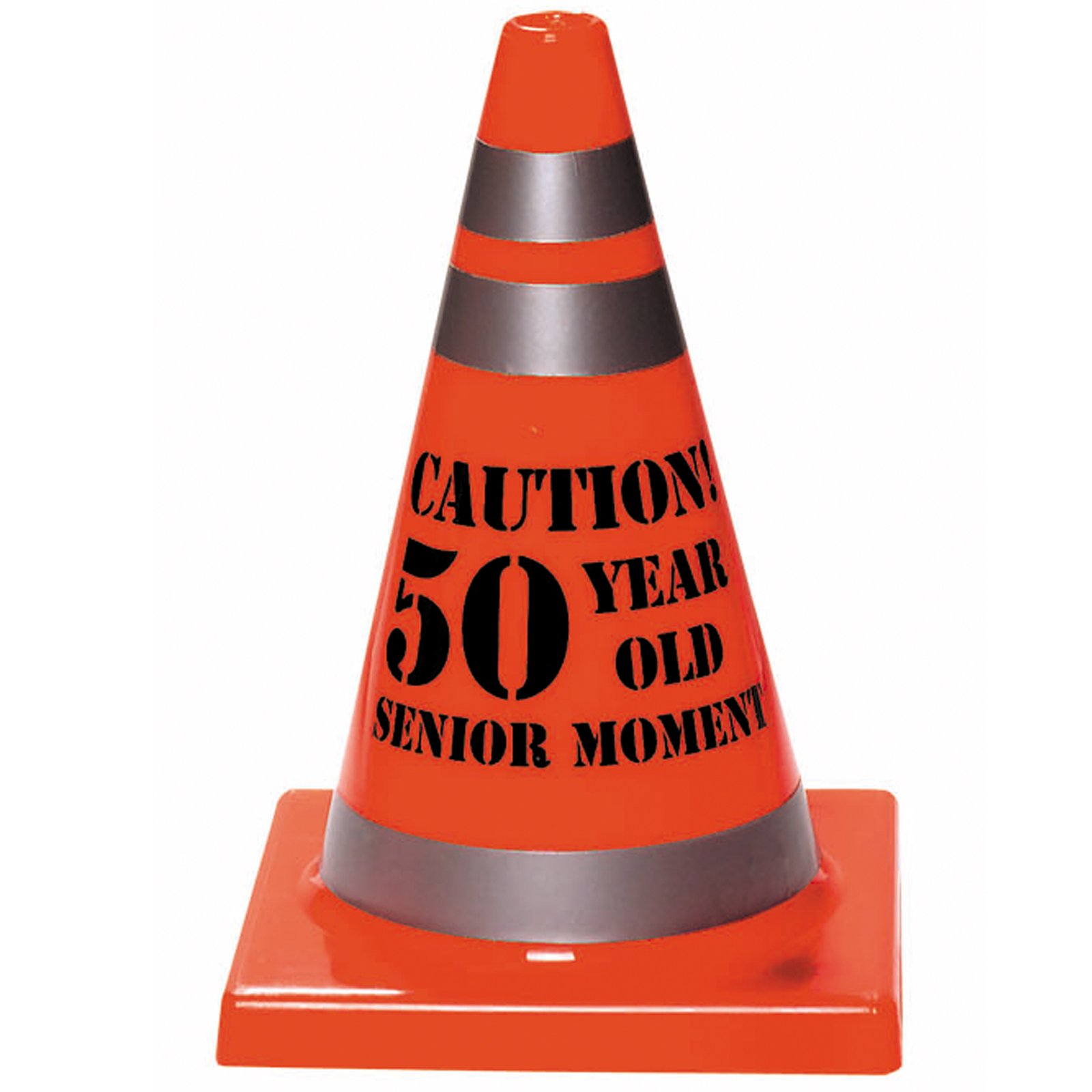 Senior Moment "50" Construction Cone