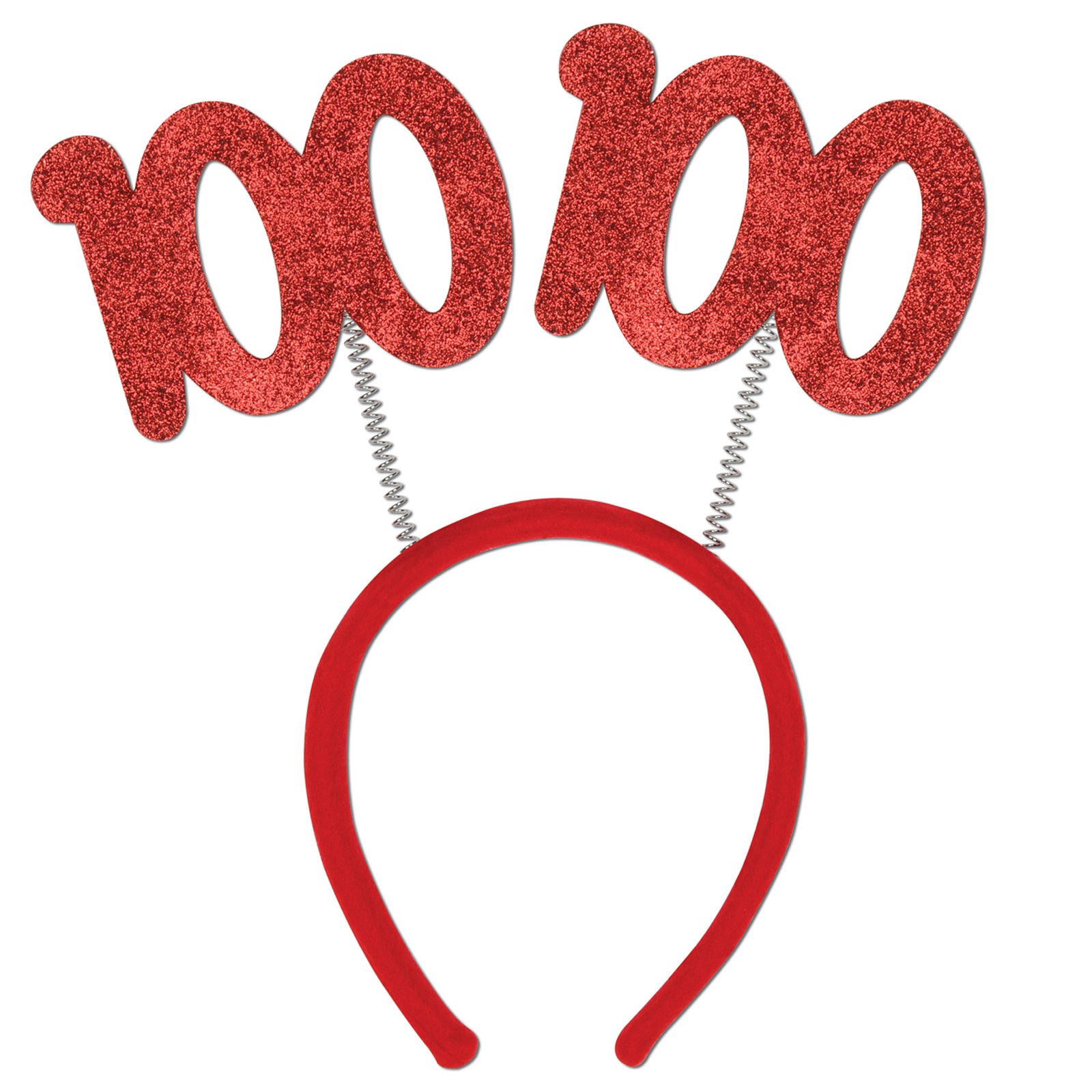 Glittered Head Bopper "100"