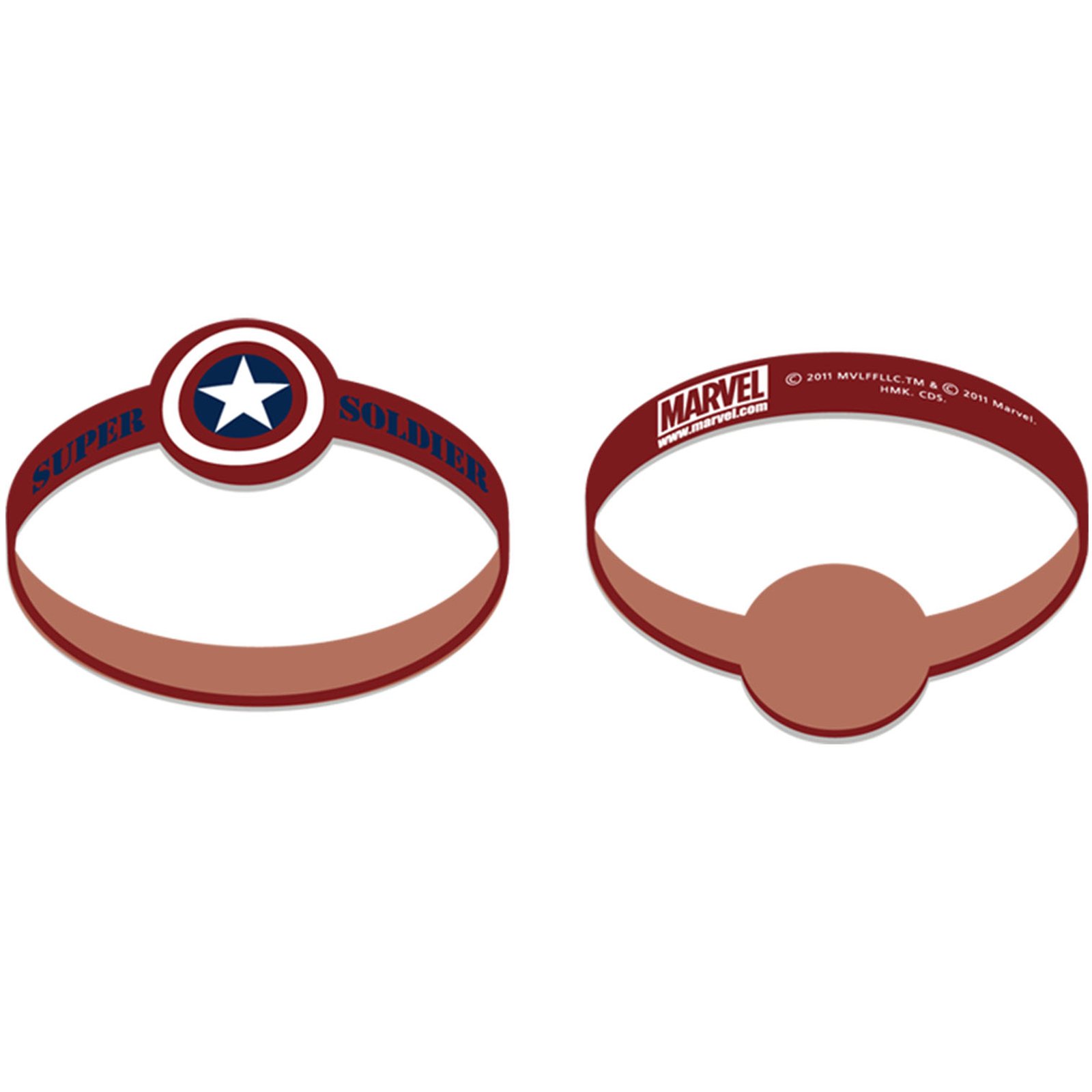 Captain America - Wristbands (4 count)