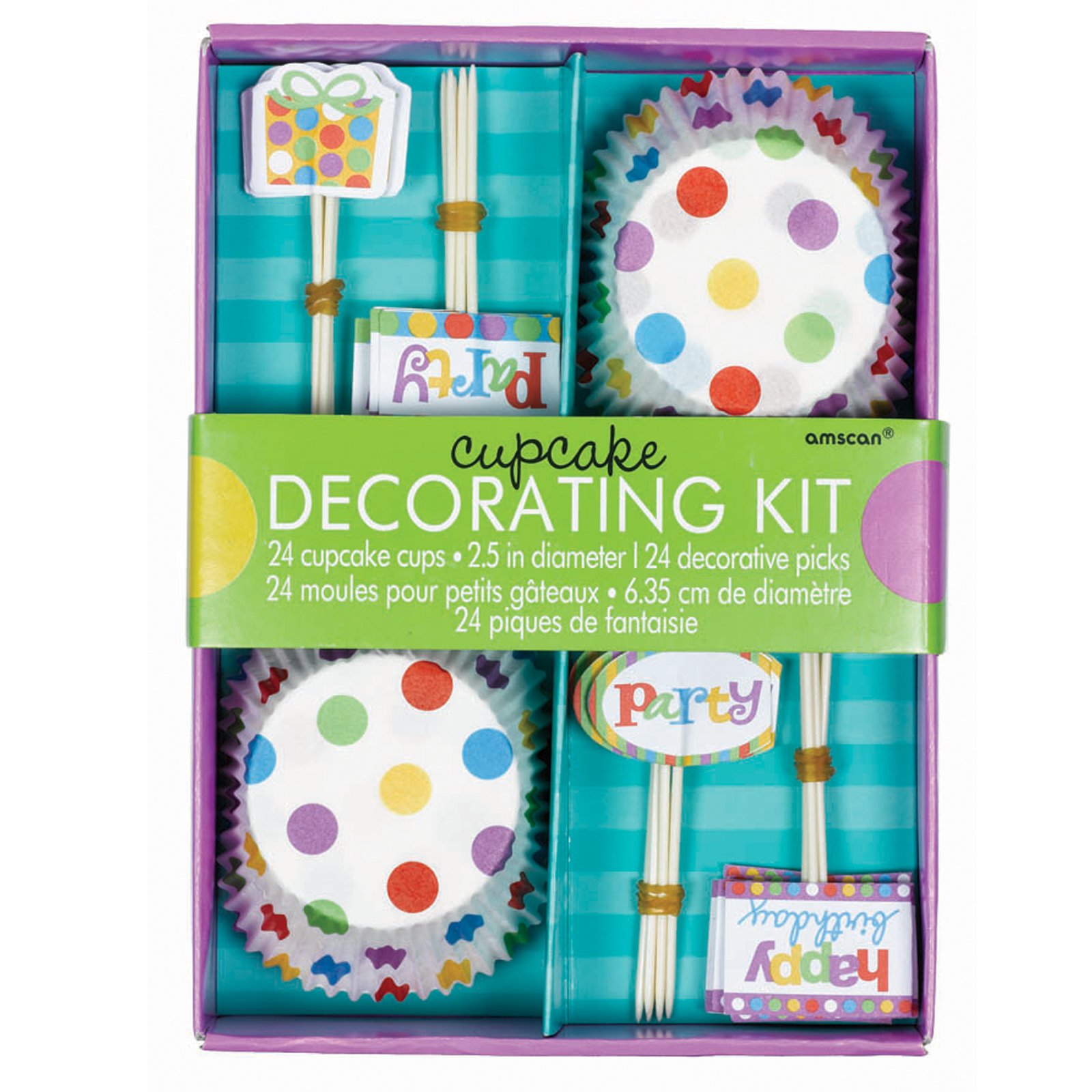 Happy Birthday Cupcake Decorating Kit