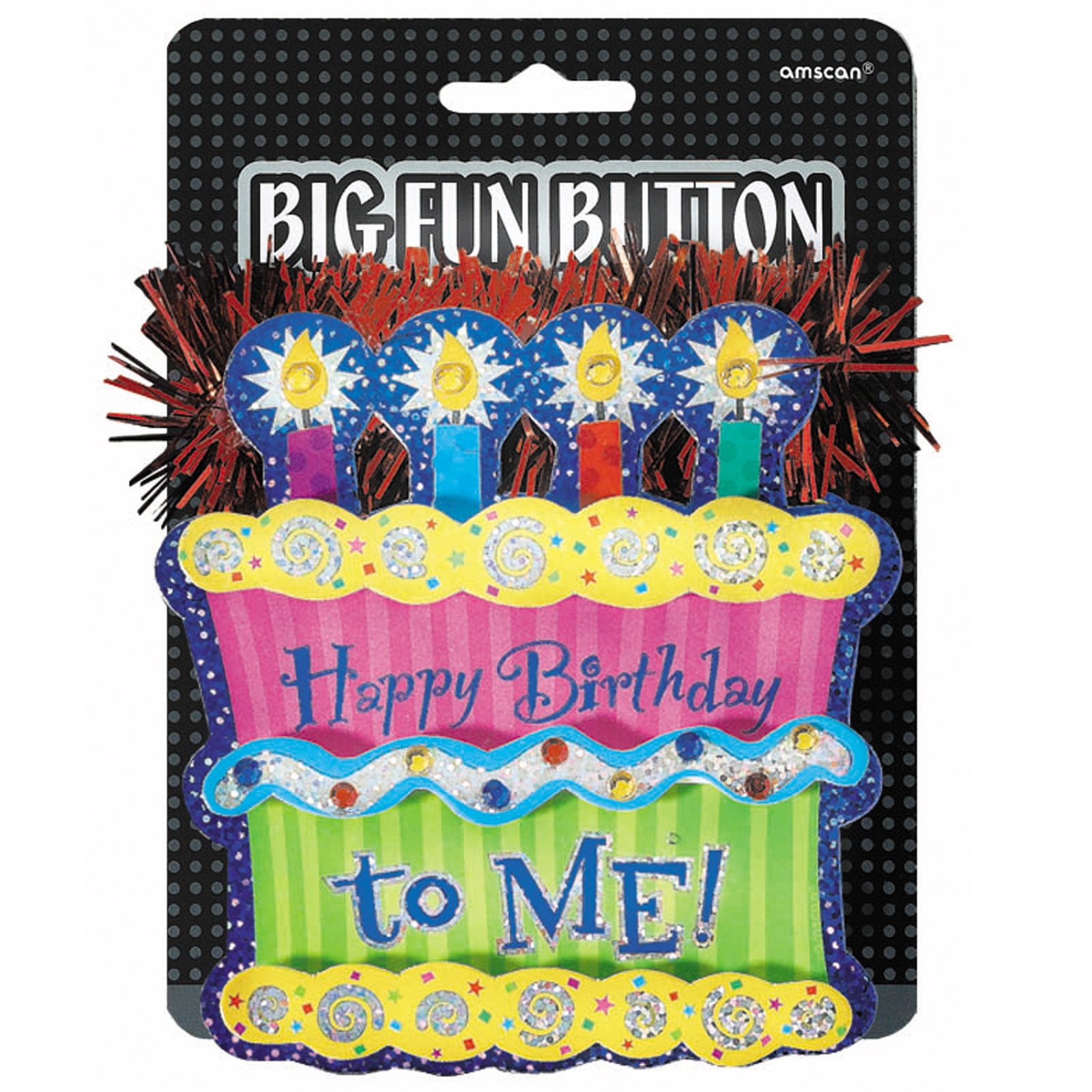 Happy Birthday Big Fun Button