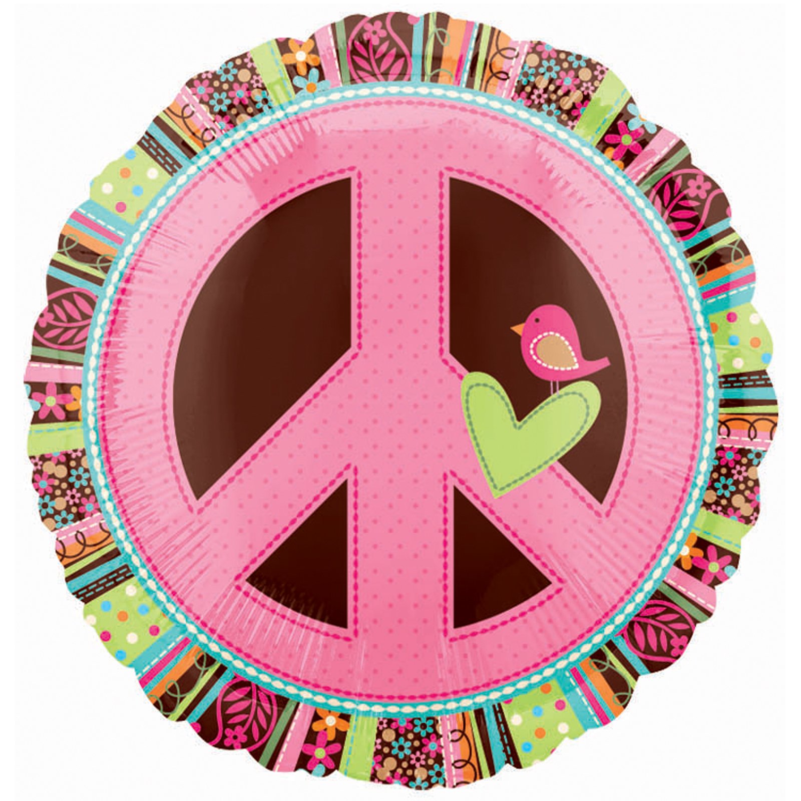 Peace Sign 18" Foil Balloon