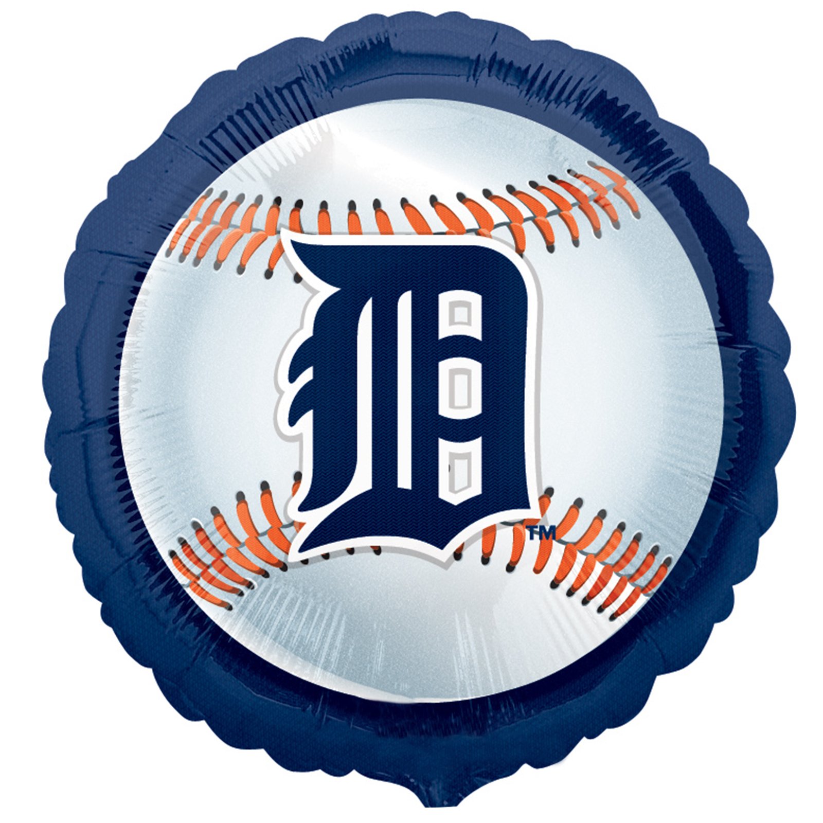 Detroit Tigers Baseball - Foil Balloon