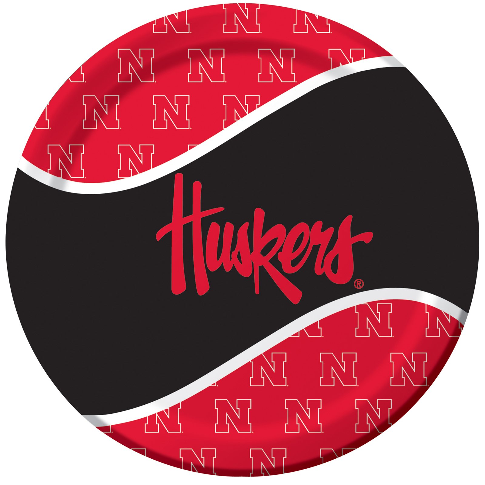 Nebraska Cornhuskers - Dinner Plates (8 count)