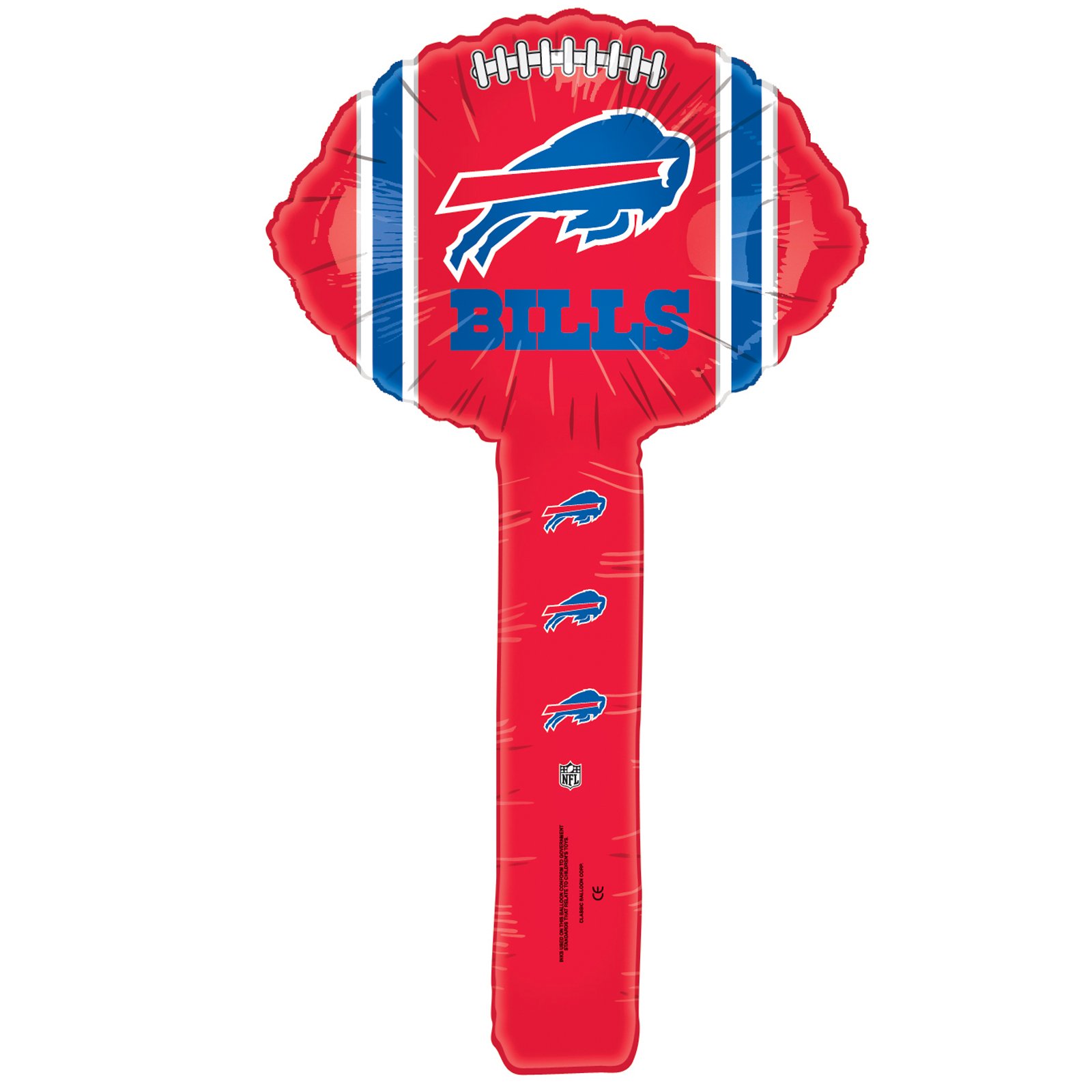 Buffalo Bills - Foil Hammer Balloons (8 count)