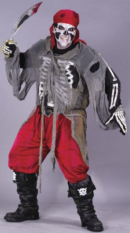 Buccaneer Bones Pirate Adult Costume