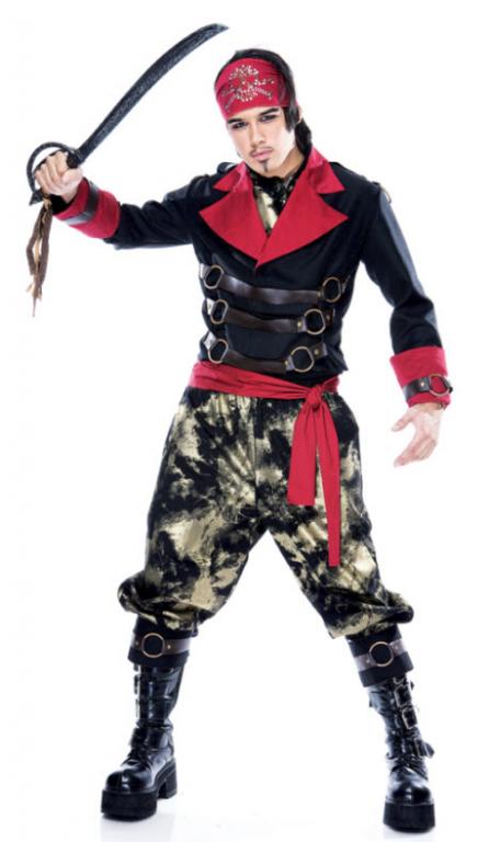 Apocalypse Pirate Adult Costume Large