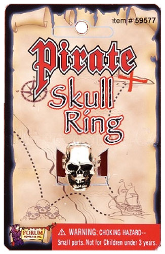 Pirate Skull Ring