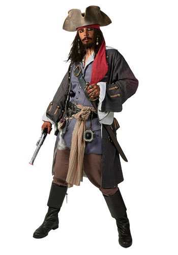 Realistic Caribbean Pirate Costume