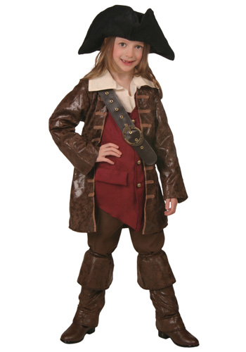 Girls Caribbean Pirate Costume