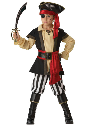 Kids Scoundrel Pirate Costume