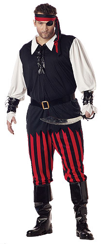 Plus Size Cutthroat Pirate Costume