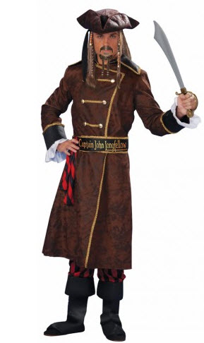 Captain John Longfellow Adult Costume