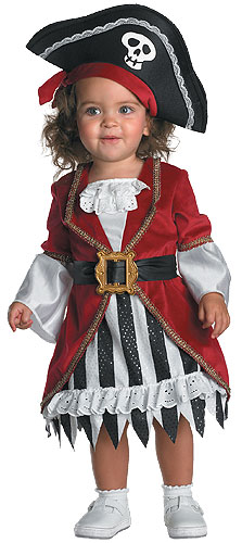 Toddler Girl Pirate Costume