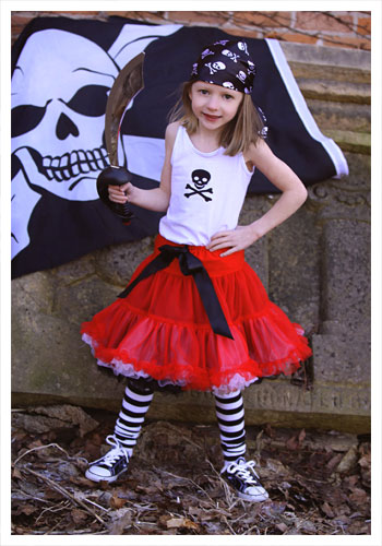 Child Tutu Pirate Costume