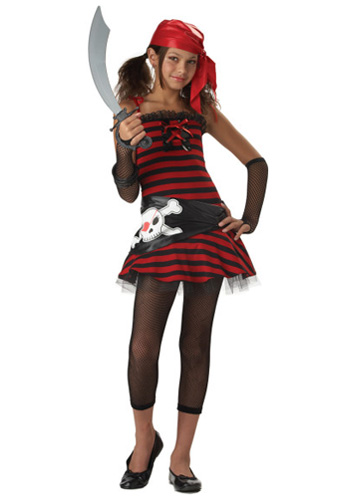 Tween Pirate Cutie Costume