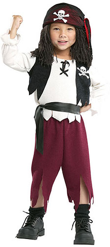 Pirate Captain Yarn Baby Costume