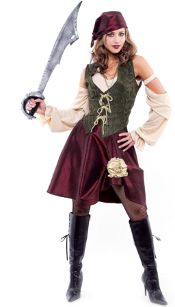 High Seas Pirate Adult Costume