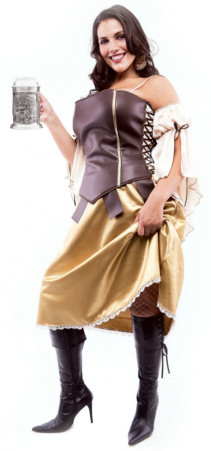 Tavern Wench Adult Plus Costume