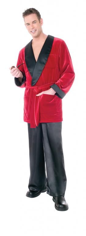 Playboy Hefs Smoking Jacket Adult Costume