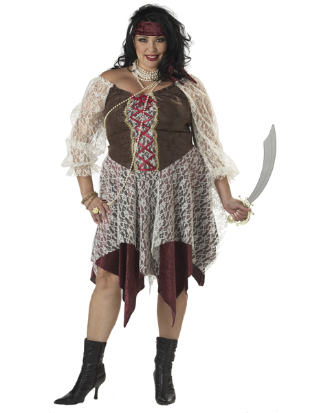 Plus Size South Seas Siren Pirate Costume