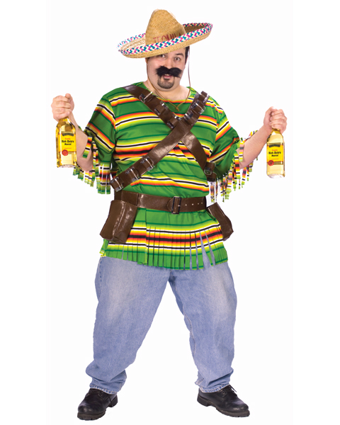 Plus Size Tequila Pop & Dude Costume