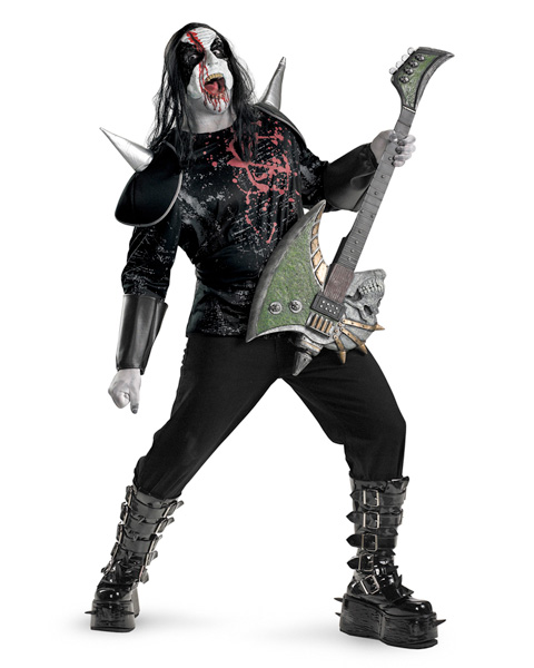 Mens Metal Mayhem Plus Costume