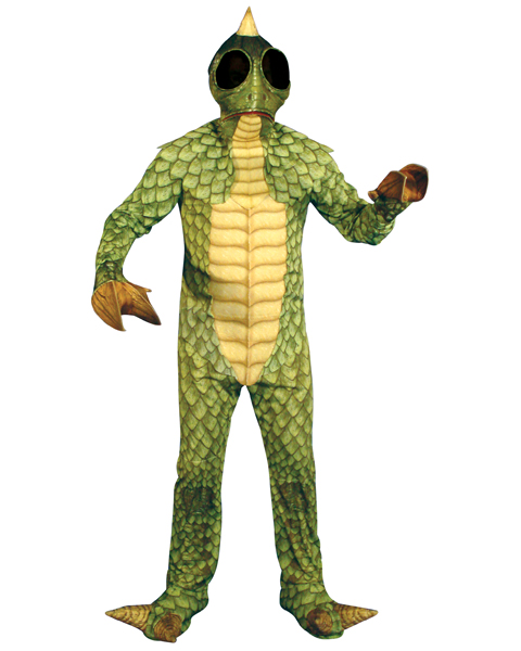 Mens Plus Size Land Of The Lost Sleestak Costume