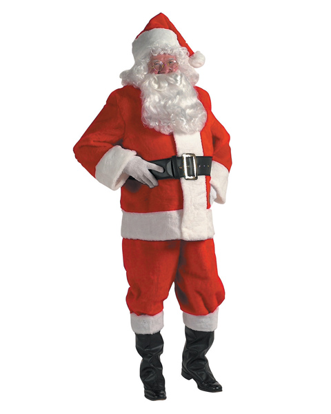 XX Rental Quality Santa Suit Costume