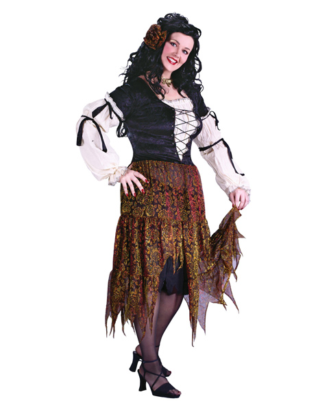 Plus Size Gypsy Rose Costume for Adult