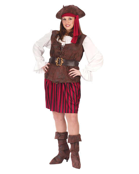 High Seas Buccaneer Adult Plus Costume