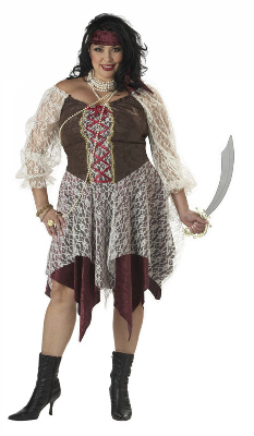 South Seas Siren Plus Size Adult Costume