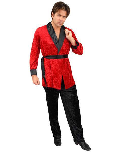 Mens Plus Size Smoking Jacket Costume