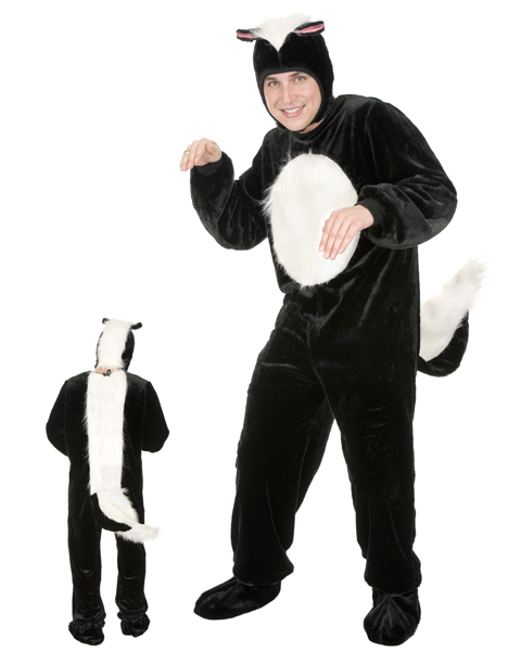 Mens Plus Size Skunk Costume