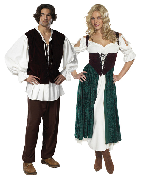 Adult Size The Village Wench, Esmeralda Couple Cotume