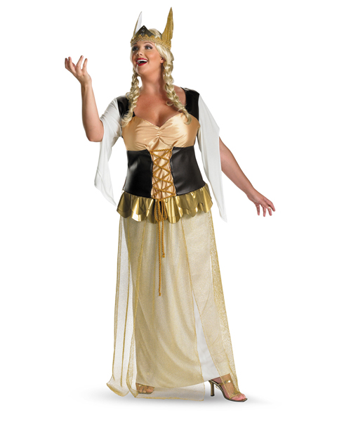 Adult Plus Size Valhalla Vixen Costume