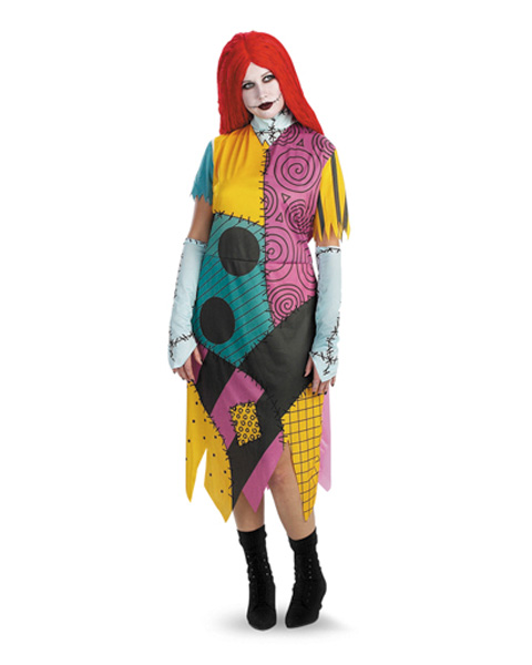 Adult Nightmare Before Christmas Sally Plus Costume