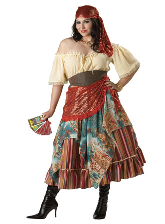 Fortune Teller Plus Size Costume