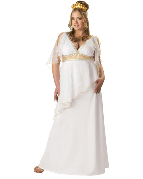 Plus Premier Greek Goddess Costume for Adult