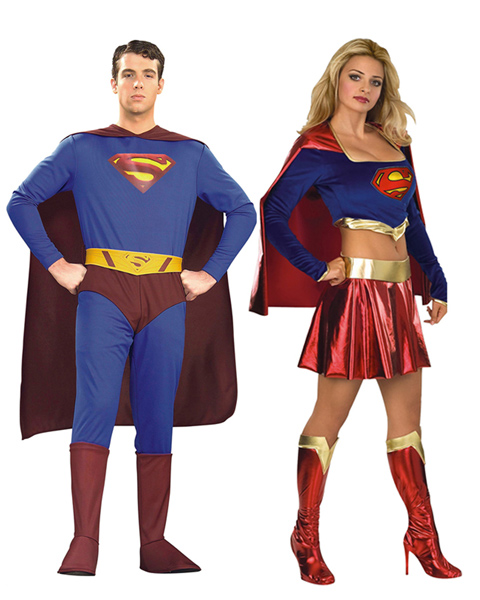 Supergirl Costume for Couple