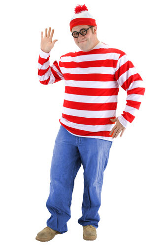 Wheres Waldo Costume Kit