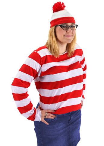 Where's Waldo Wenda Costume