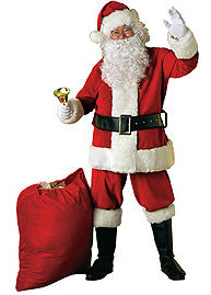 Deluxe Velvet Santa Suit