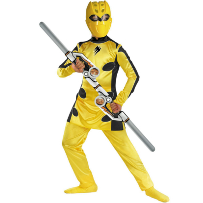 Power Rangers Jungle Fury Yellow Ranger Deluxe Child Costume