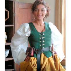 Galley Wench Gathered Skirt Renaissance Collection Adult