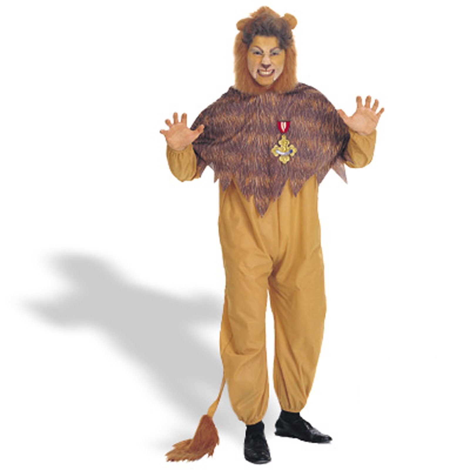 Wizard of Oz - Cowardly Lion Adult Plus Costume