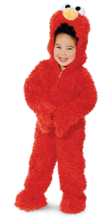 Sesame Street Elmo Plush Deluxe Toddler Costume